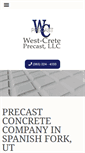 Mobile Screenshot of precastconcretestairtreads.net